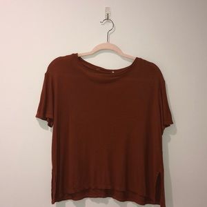 Burnt orange t-shirt
